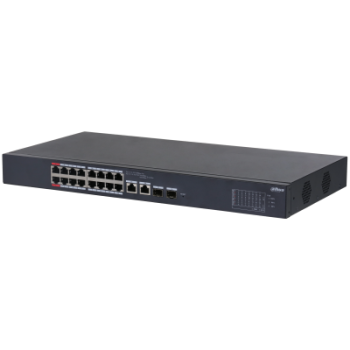 Dahua CS4218-16ET-135 18-Port Cloud Managed Desktop Switch with 16-Port PoE - GB Security